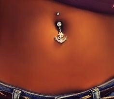 anchor belly button rings tumblr