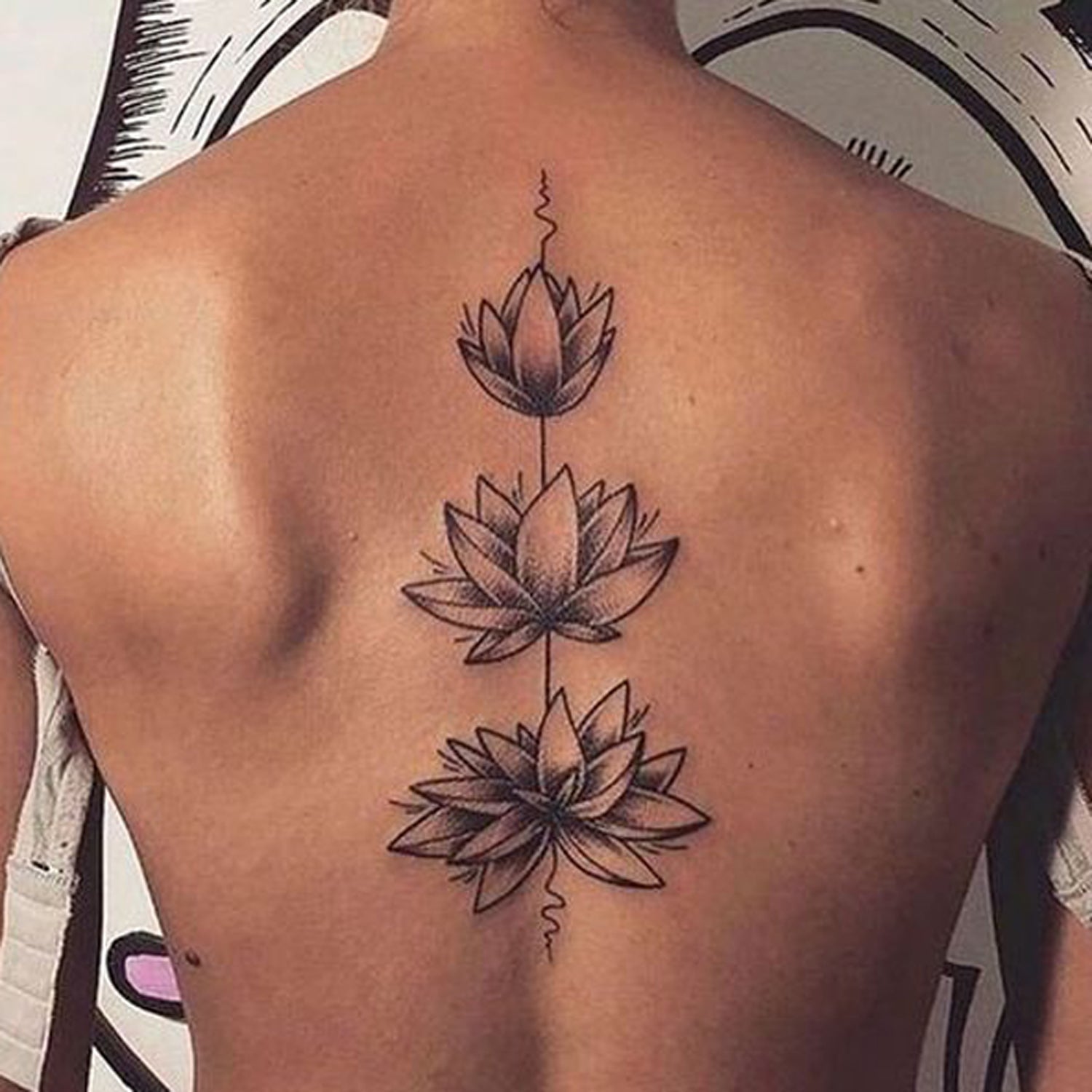 unique spine tattoos