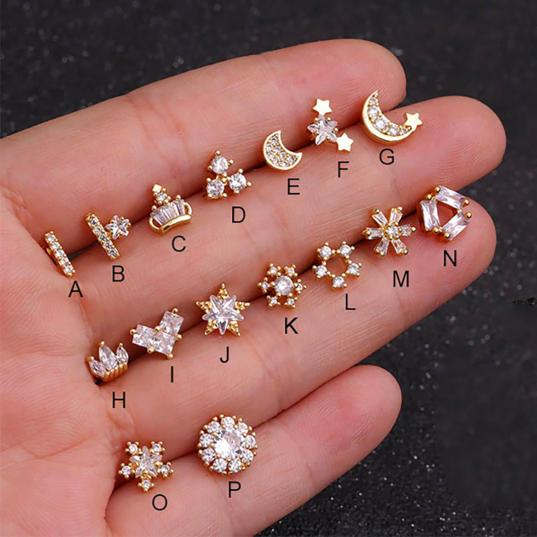 Tragus Cartilage Helix Rook Conch Daith Piercings MyBodiArt