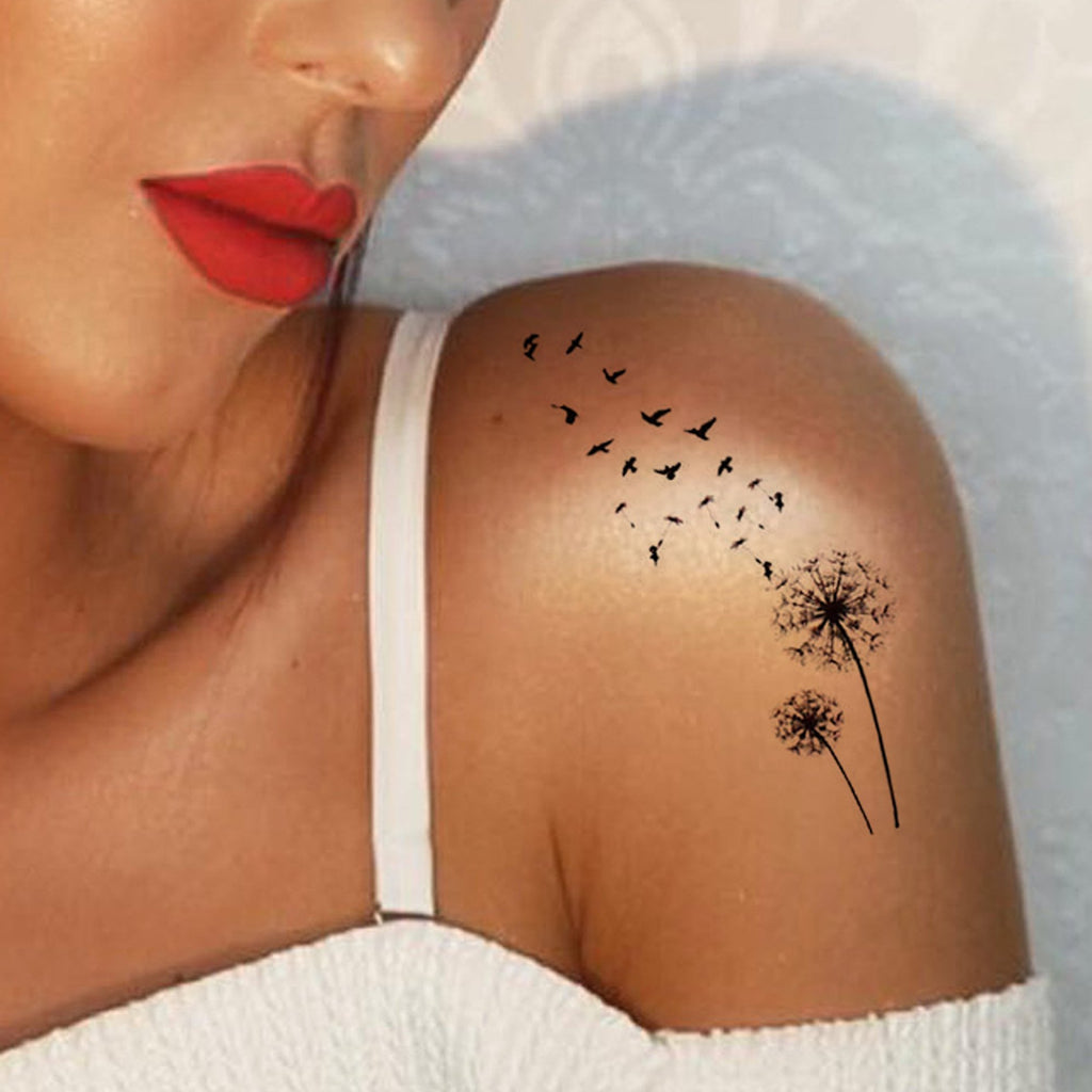 Transforming Breast Cancer Scar With Dandelion Tattoo — LuckyFish, Inc. and  Tattoo Santa Barbara