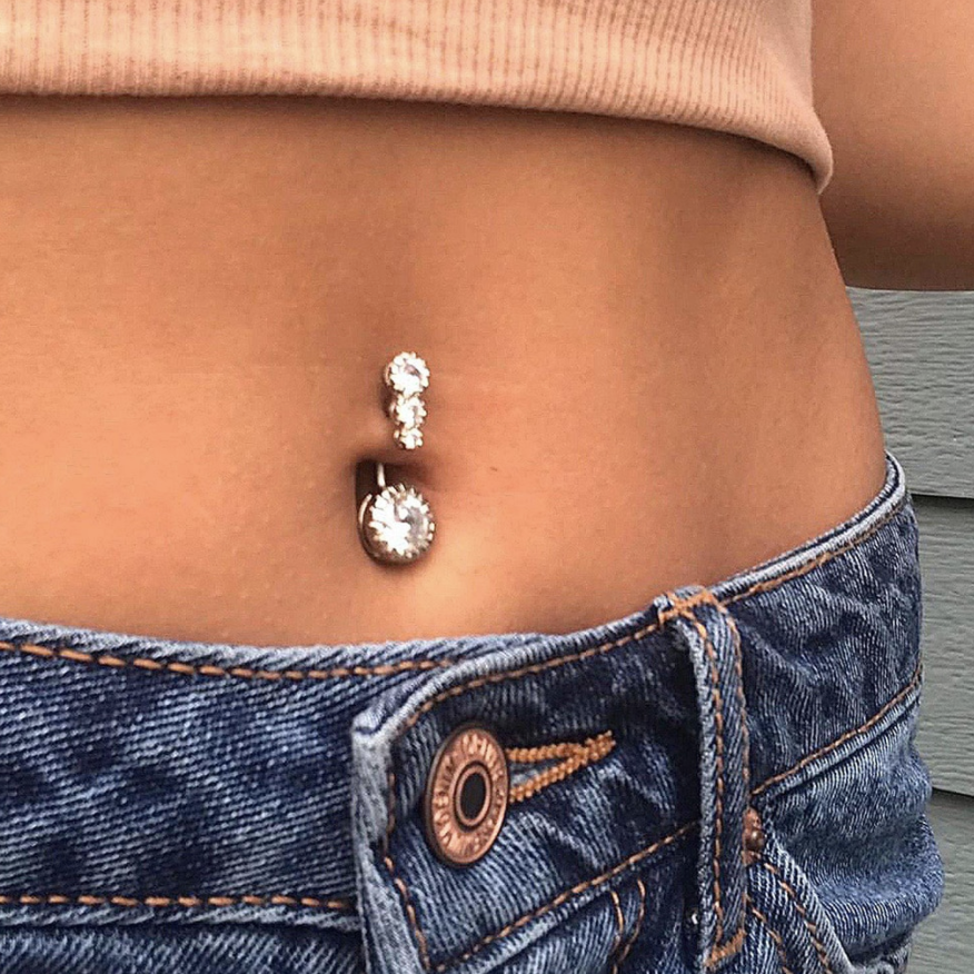 Cute bellybutton piercings shops