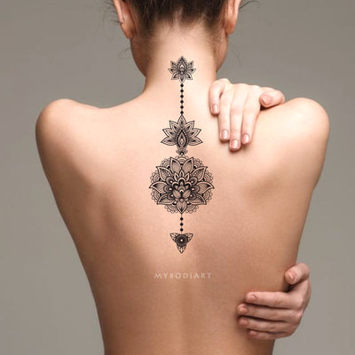 Lotus Enlightenment – Quick Temporary Tattoos