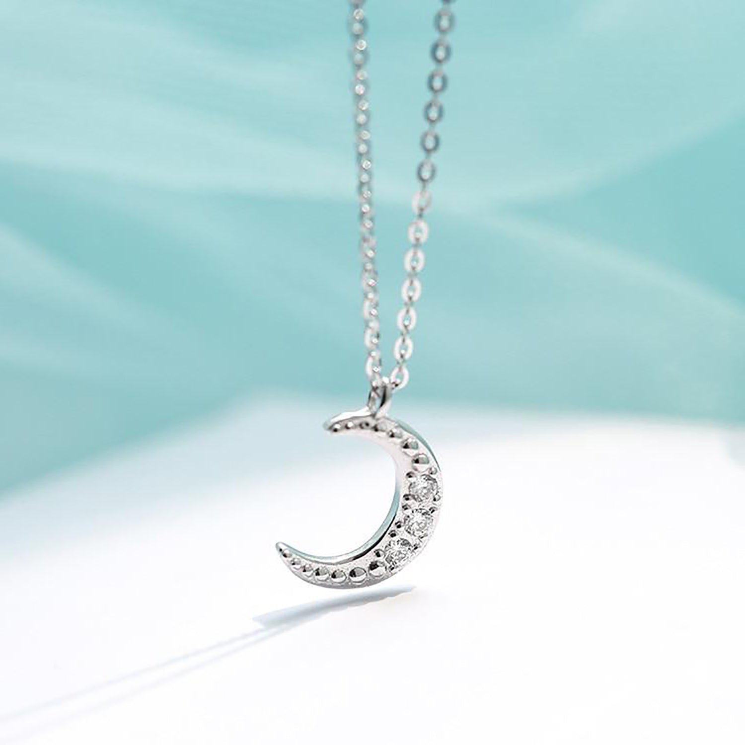Estella Double Layered Star & Moon Chain Choker Necklace – MyBodiArt